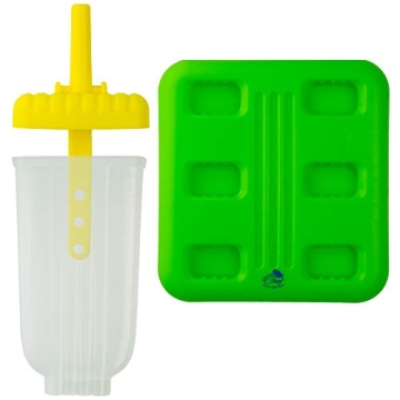 Popsicle Molds Set - Easy, Fun & Eco-Friendly Ice Treats