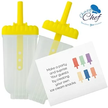 Popsicle Molds Set - Easy, Fun & Eco-Friendly Ice Treats