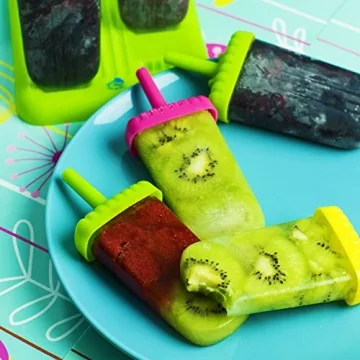 Popsicle Molds Set - Easy, Fun & Eco-Friendly Ice Treats