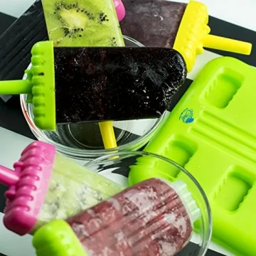 Popsicle Molds Set - Easy, Fun & Eco-Friendly Ice Treats