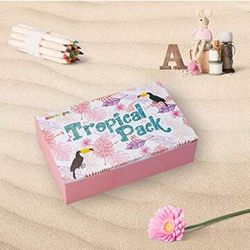 minihope Hibiscus Hair Clip Hawaiian Plumeria Flower Hair Clips,flower claw clip for women and girls（4 Count.）