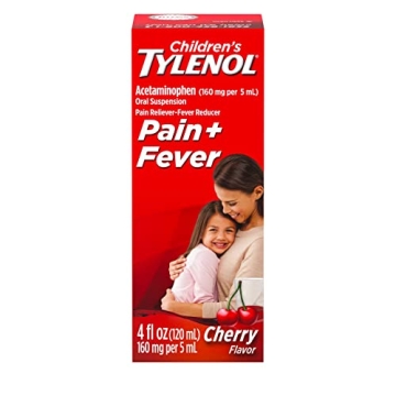 Tylenol Children's Pain Relief Cherry Flavor 4 Fl Oz