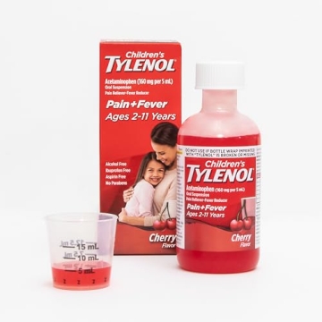 Tylenol Children's Pain Relief Cherry Flavor 4 Fl Oz