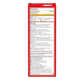 Tylenol Children's Pain Relief Cherry Flavor 4 Fl Oz