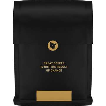 Intelligentsia Coffee, Medium Roast Whole Bean Coffee - Black Cat Espresso 12 Ounce Bag with Flavor Notes of Stone Fruit, Dark Sugars and Dark Chocolate