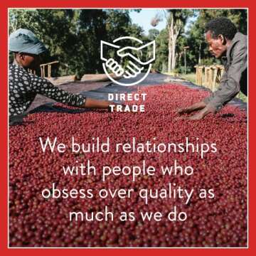 Intelligentsia Coffee, Medium Roast Whole Bean Coffee - Black Cat Espresso 12 Ounce Bag with Flavor Notes of Stone Fruit, Dark Sugars and Dark Chocolate