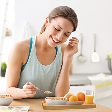 Bellsal Bamboo Bathroom Tray for Organized Living