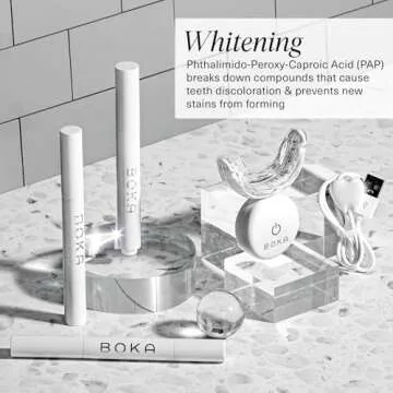 Boka Teeth Whitening Kit for Sensitive Teeth - Fast Results