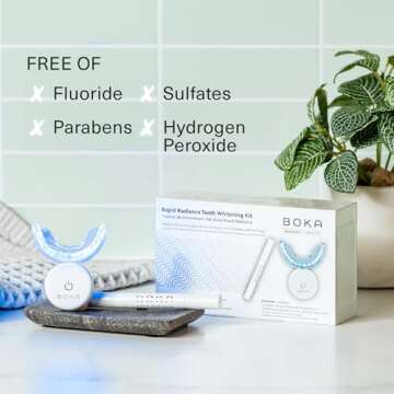 Boka Teeth Whitening Kit for Sensitive Teeth - Fast Results