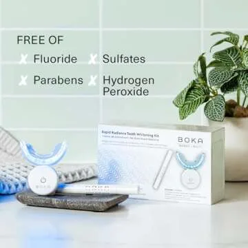 Boka Teeth Whitening Kit for Sensitive Teeth - Fast Results