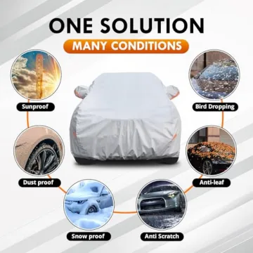 Coverra All-Weather Car Cover for Toyota RAV4 2006-2026