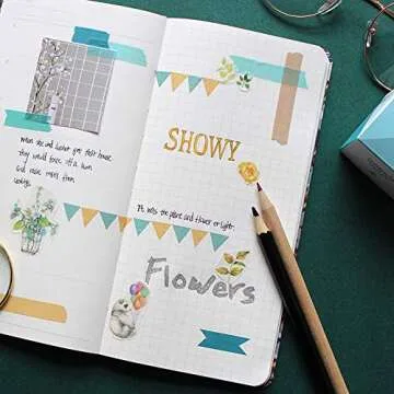 YUBBAEX Natural Color Washi Tape Set 28 Rolls Decorative Tapes for DIY Crafts, Journals, Planners, Scrapbooking, Wrapping (Morandi 28 Rolls)