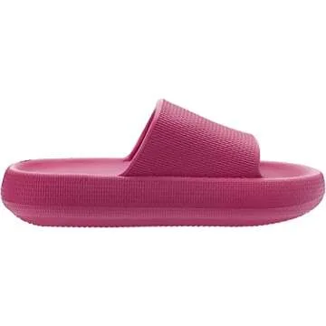 BRONAX Pillow Slippers for Women - Cushioned Comfort Slides