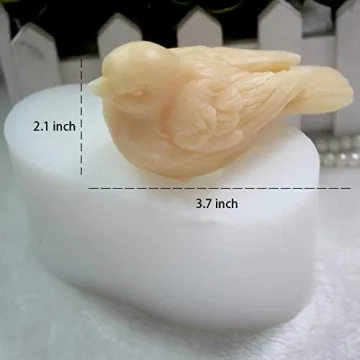 3D Bird Soap Mold for Creative Crafts and Bakes