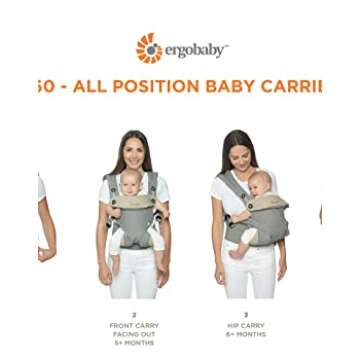 Ergobaby Pearl Carrier - Comfortable & Versatile