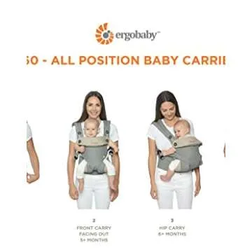 Ergobaby Pearl Carrier - Comfortable & Versatile