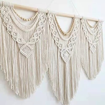 Guzhiou Large Boho Macrame Wall Hanging Art
