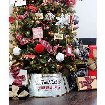 Vintage Retro Christmas Ornaments - Set of 6 Unique Designs