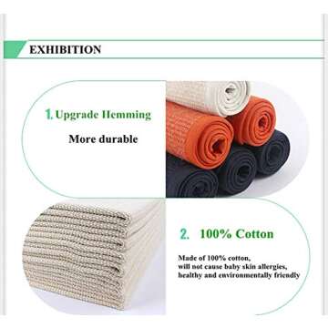 UKELER Nursery Rugs for Toddlers Babies Montessori Cotton Work Rugs Montessori Rugs for Preschool, 23.6''×31.5''