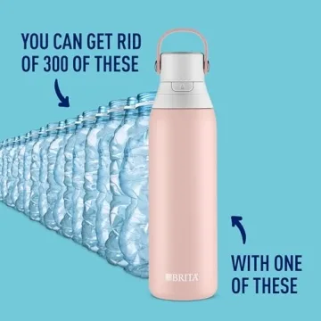 Brita Stainless Steel Filtering Water Bottle for Perfect Hydration
