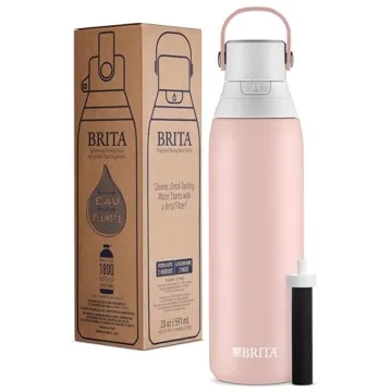 Brita Stainless Steel Filtering Water Bottle for Perfect Hydration