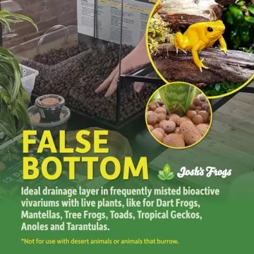 LECA Expanded Clay Pebbles for Bioactive Vivariums