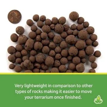 LECA Expanded Clay Pebbles for Bioactive Vivariums