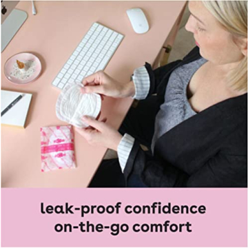 Bamboobies Disposable Nursing Pads for Breastfeeding Convenience