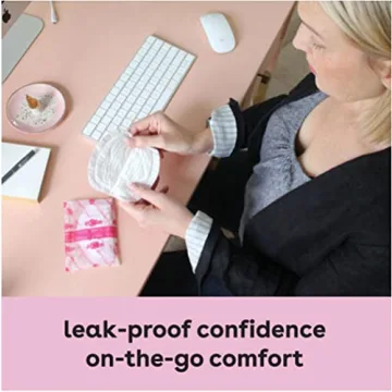 Bamboobies Disposable Nursing Pads for Breastfeeding Convenience