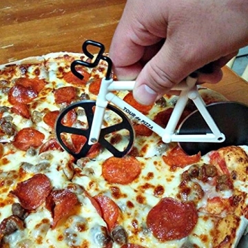 Bicycle Pizza Cutter - Fun Kitchen Gadget for Pizza Lovers