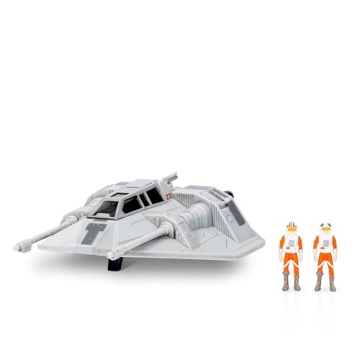 STAR WARS Micro Galaxy Squadron Luke Skywalker’s Snowspeeder (Armada Edition) - 5-Inch Vehicle wit...