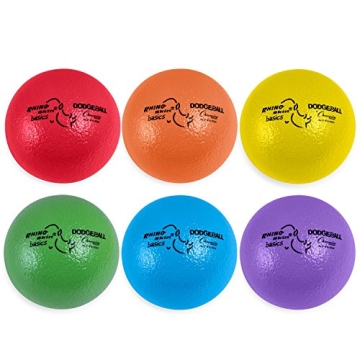 Champion Sports Rhino Skin Basic Dodgeball Set - Safe & Durable Fun for All Ages