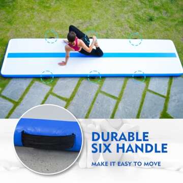FunWater Inflatable Gymnastics Mat for All Ages