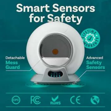 Self Cleaning Litter Box with Smart App Control for Cats