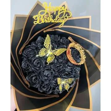 Wecoe Small Red Crown Tiara for Girls’ Birthdays and Events