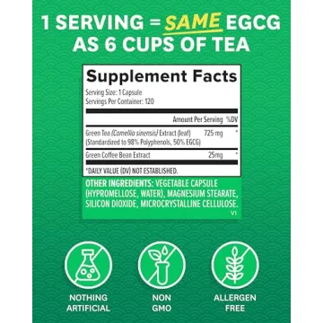 Zenwise Green Tea Extract for Energy & Immune Support