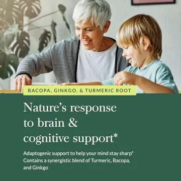 Gaia Herbs Agile Mind - Brain Support Herbal Capsules