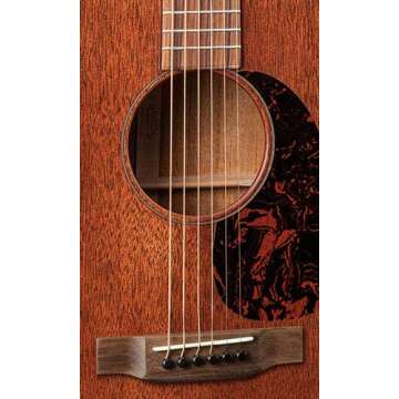 Martin Guitar D-15M with Gig Bag, Acoustic Guitar for the Working Musician, Mahogany Construction, S...