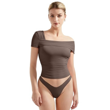 SUUKSESS Women's Off-Shoulder Summer Tank Top - Soft & Stylish