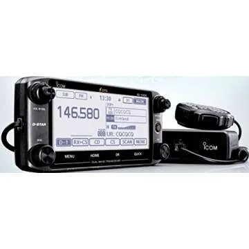 Icom ID-5100A DELUXE 144/440 Amateur Radio Mobile Transceiver with Touch Screen, D-Star and Internal...
