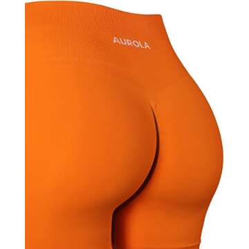AUROLA Dream Collection Women Workout Shorts High Waist Gym Shorts, Scrunch Butt Seamless Athletic S...