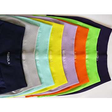 AUROLA Women High Waist Workout Shorts for Gym Fitness