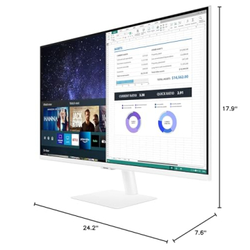 Samsung 27-Inch FHD Smart Monitor for Work and Play