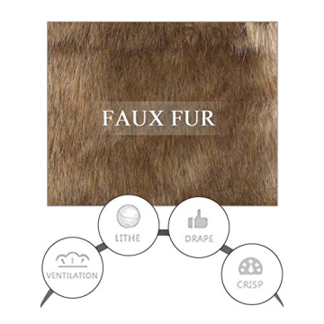 Aukmla Elegant Faux Fur Wedding Wrap for Stylish Comfort