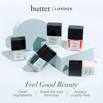 butter LONDON Patent Shine 10X Nail Lacquer, Gel-Like Finish, Chip-Resistant Formula, 10-Free Formula, Cruelty-Free, Polymer Technology, Earl Grey