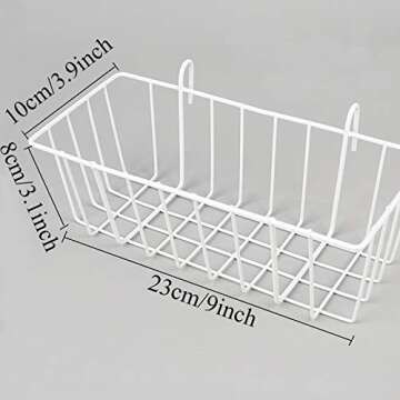 GBYAN Wall Grid Basket with Shelf - Chic Display Solution