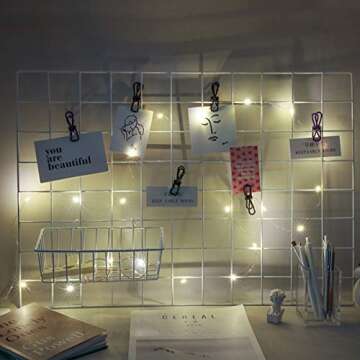 GBYAN Wall Grid Basket with Shelf - Chic Display Solution