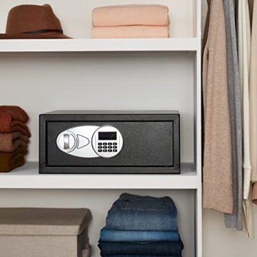 Amazon Basics Steel Security Safe Digital Keypad