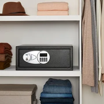 Amazon Basics Steel Security Safe Digital Keypad