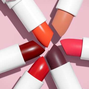 wet n wild Mega Last High-Shine Lipstick Lip Color, Infused with Seed Oils For a Nourishing High-Shine, Buildable & Blendable Creamy Color, Cruelty-Free & Vegan - Mad for Mauve